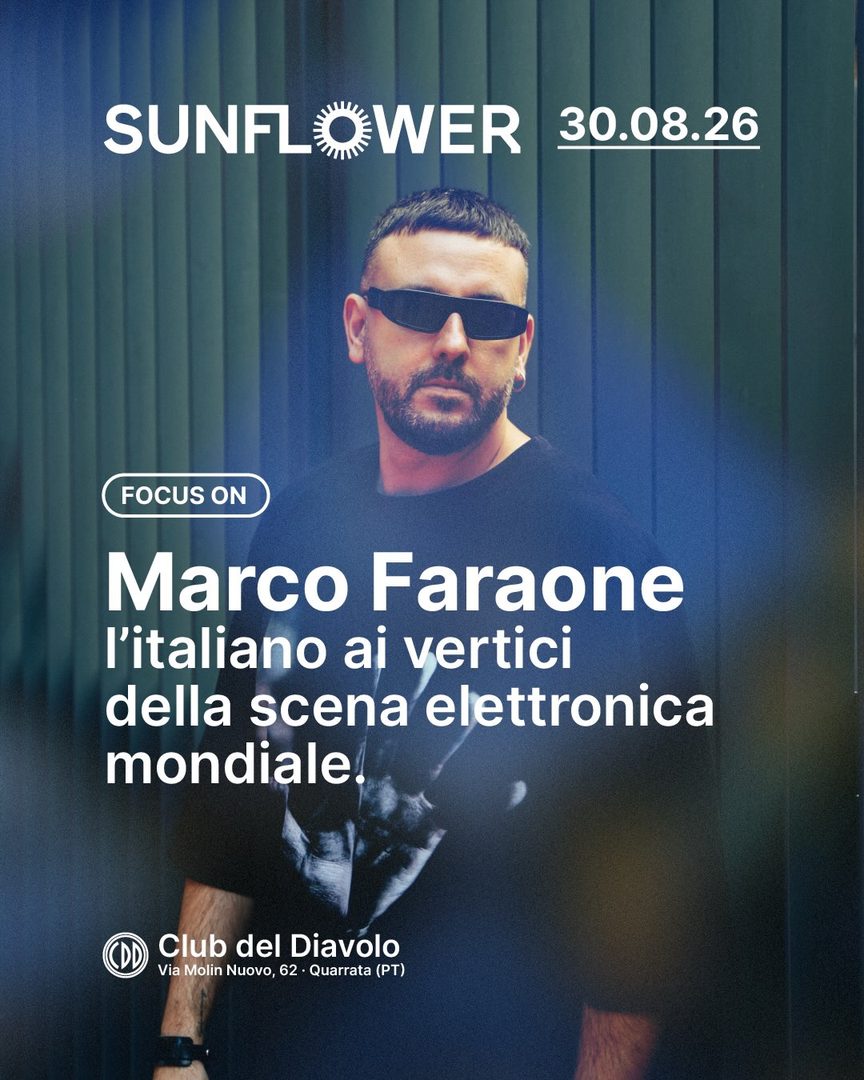 Locandina: Sunflower Official Party - Marco Faraone