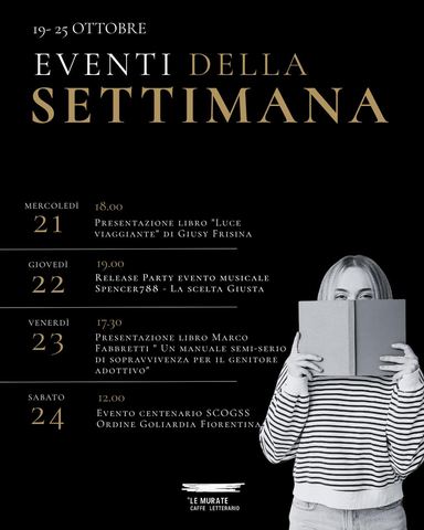 Locandina: Evento centenario SCOGSS - Ordine Goliardia Fiorentina