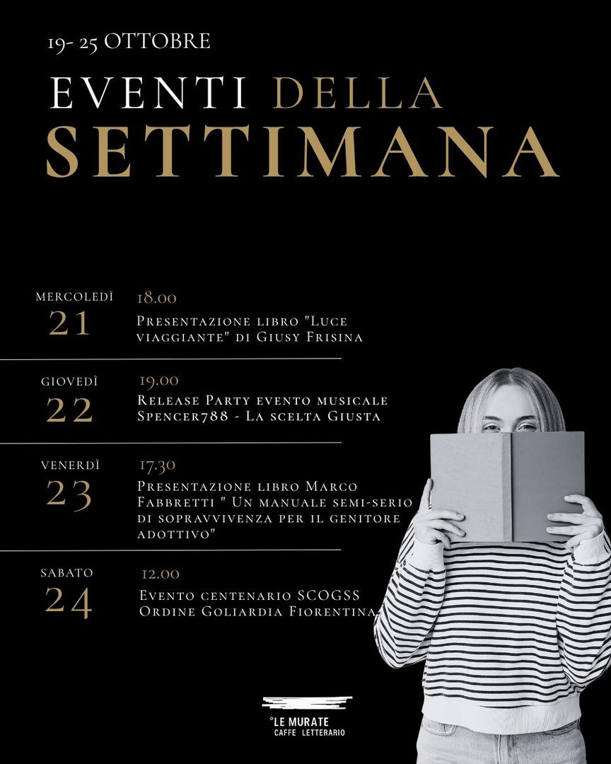 Locandina: Evento centenario SCOGSS - Ordine Goliardia Fiorentina