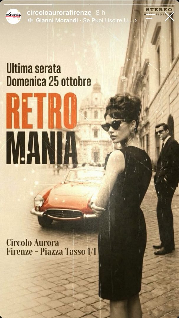 Locandina: Retromania - ultima serata