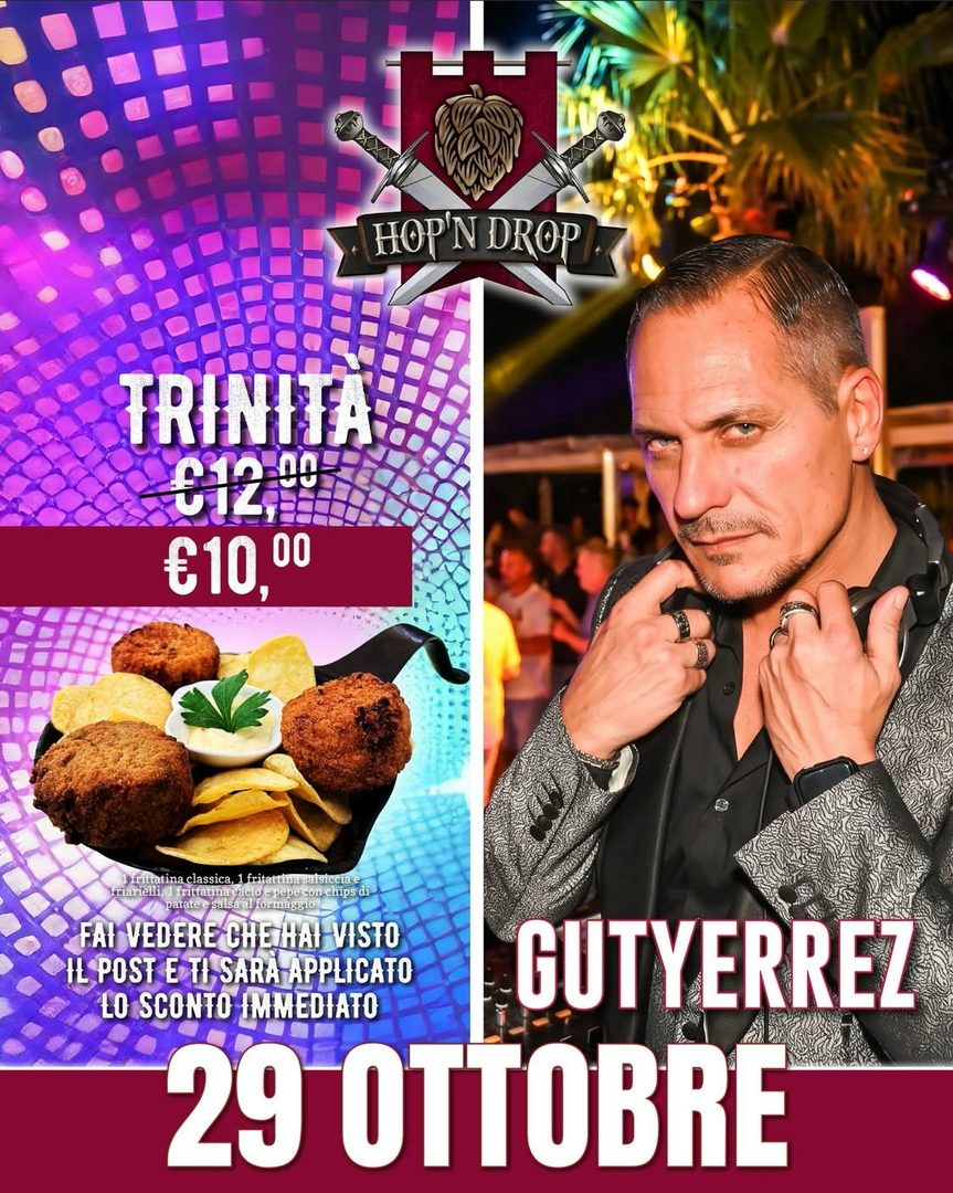 Locandina: Gutyerrez DJ set