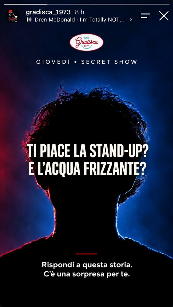 Locandina: Secret Show - Stand-up comedy