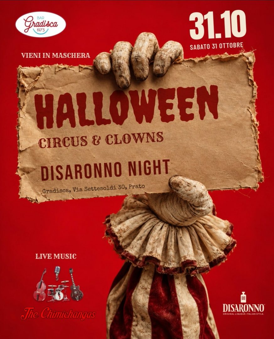 Locandina: Halloween Circus & Clowns – Disaronno Night