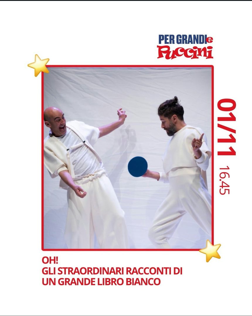 Locandina: OH! Gli straordinari racconti di un grande libro bianco