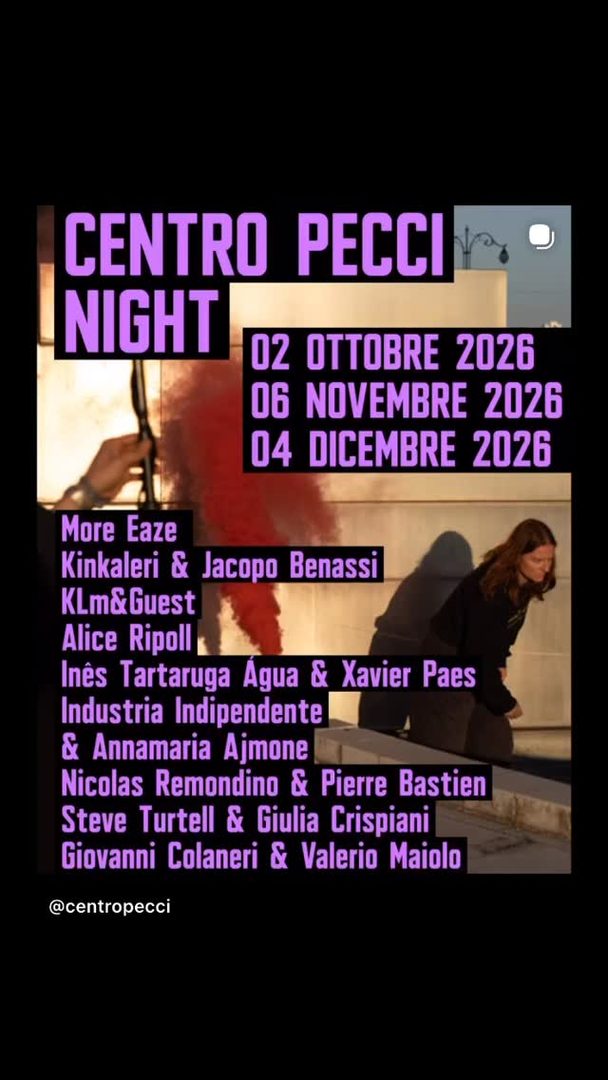 Locandina: Centro Pecci Night