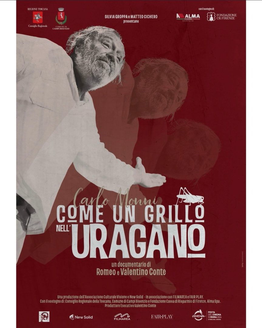 Locandina: Carlo Monni - come un grillo nell'uragano